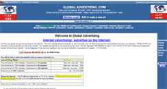 Desktop Screenshot of globaladvertizing.com