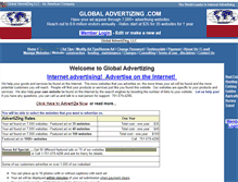 Tablet Screenshot of globaladvertizing.com
